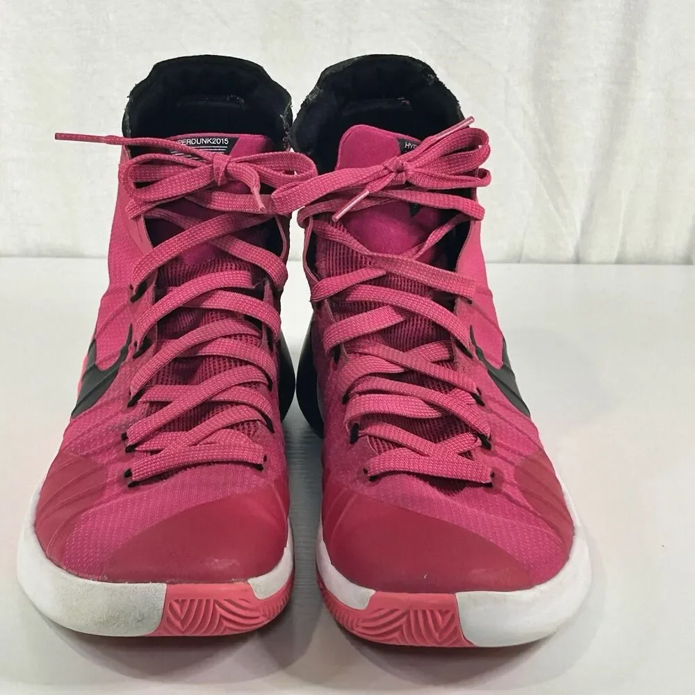 Nike Hyperdunk 2015 Think Pink Mens Basketball sneakers Shoes Size 7.5 Cancer